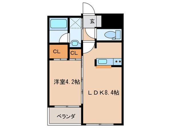 ロイヤルパークタウンBの物件間取画像